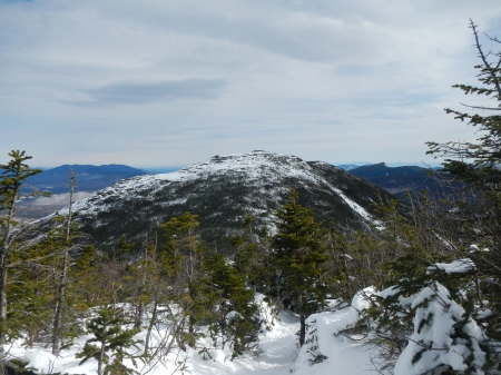 The view of Wright peak from Algonquin. 